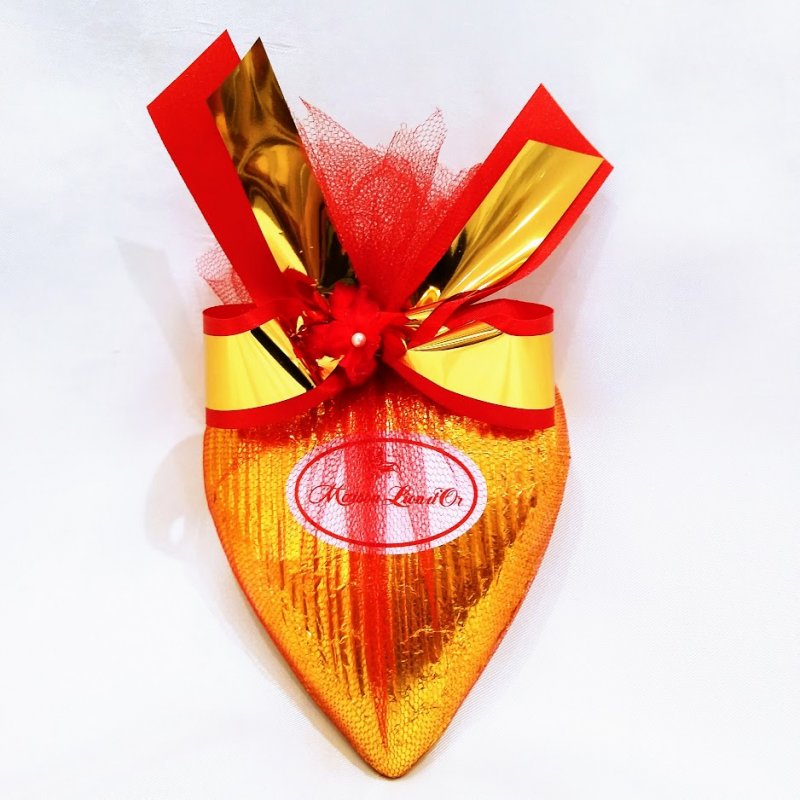 Corazon de chocolate con bombones